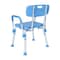 Flash Furniture HERCULES Bath & Shower Chair w/Height-Adjust Frame, Depth-Adjust Back, and 300 lbs. Capacity, Blue DC-HY3520L-BLU-GG - alternate 9